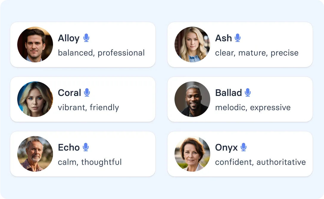 AI voice that speaks your brand